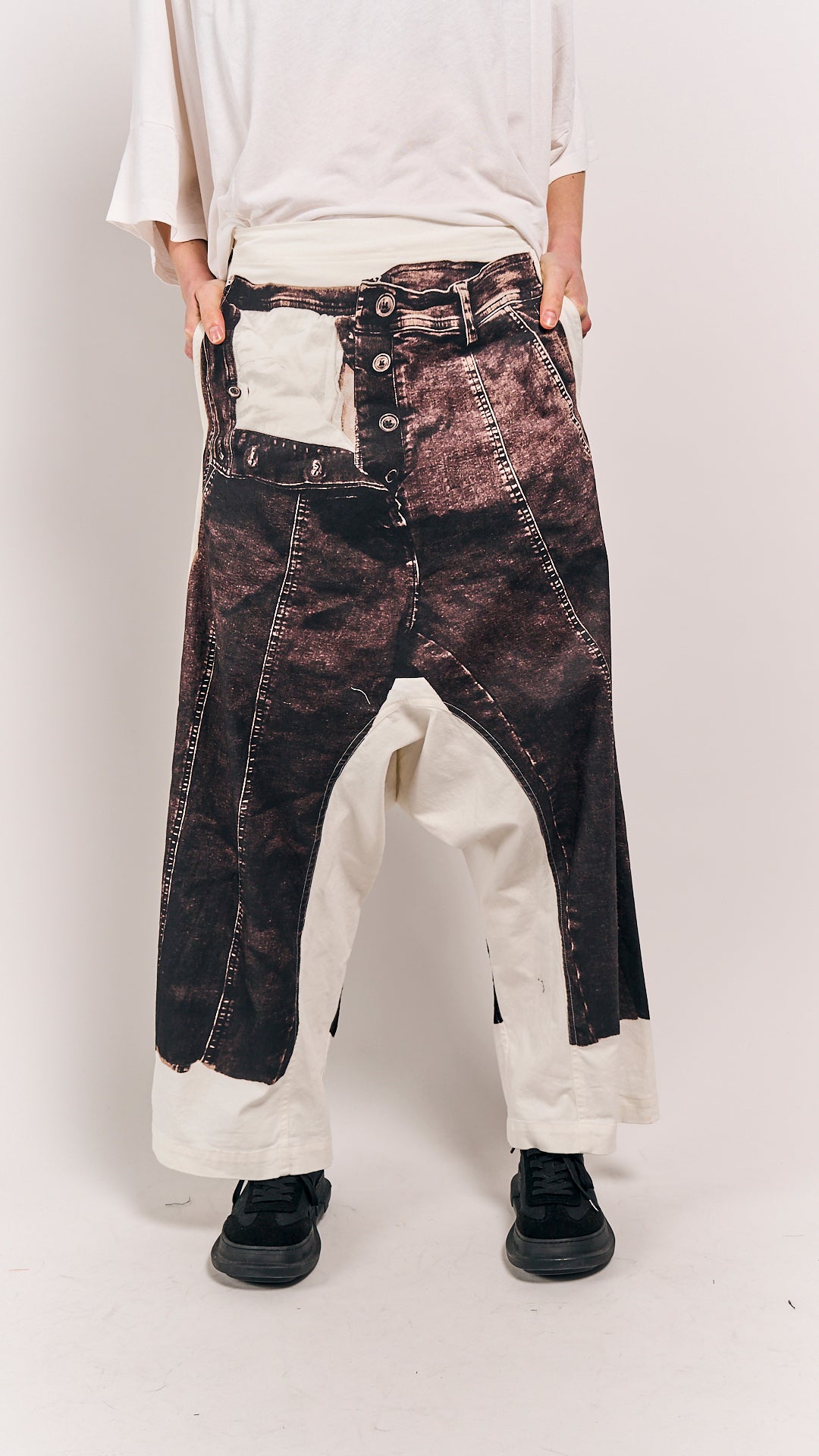 Rundholz DIP Trousers Brown Print