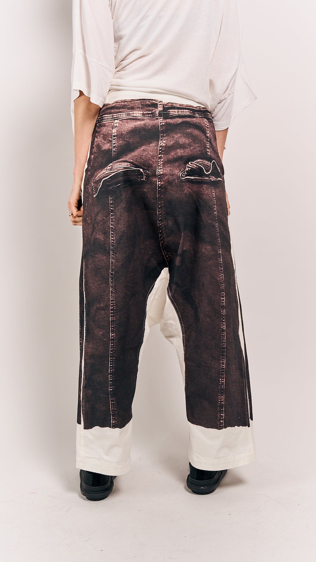 Rundholz DIP Trousers Brown Print