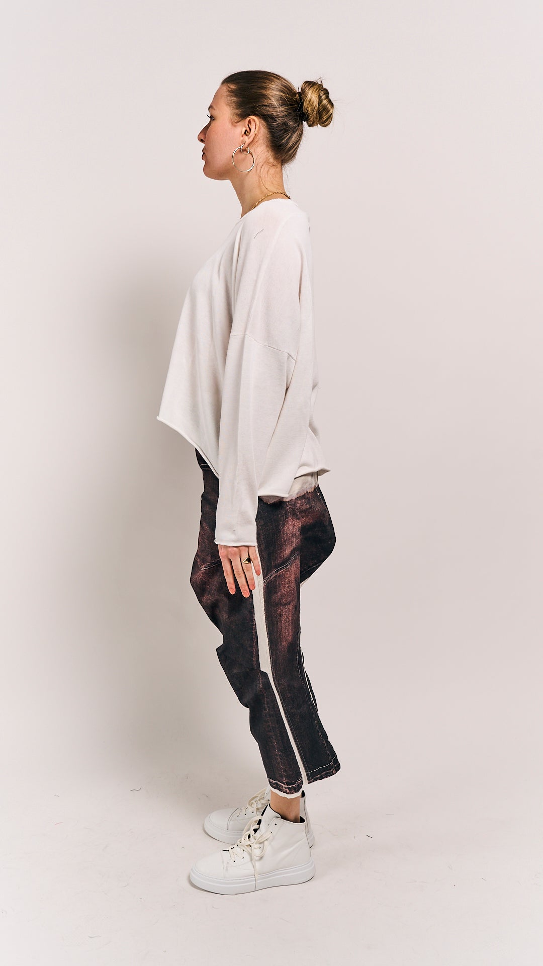 Rundholz DIP Trousers Brown Print