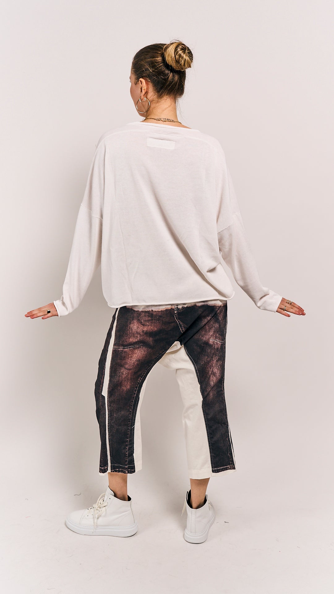 Rundholz DIP Trousers Brown Print