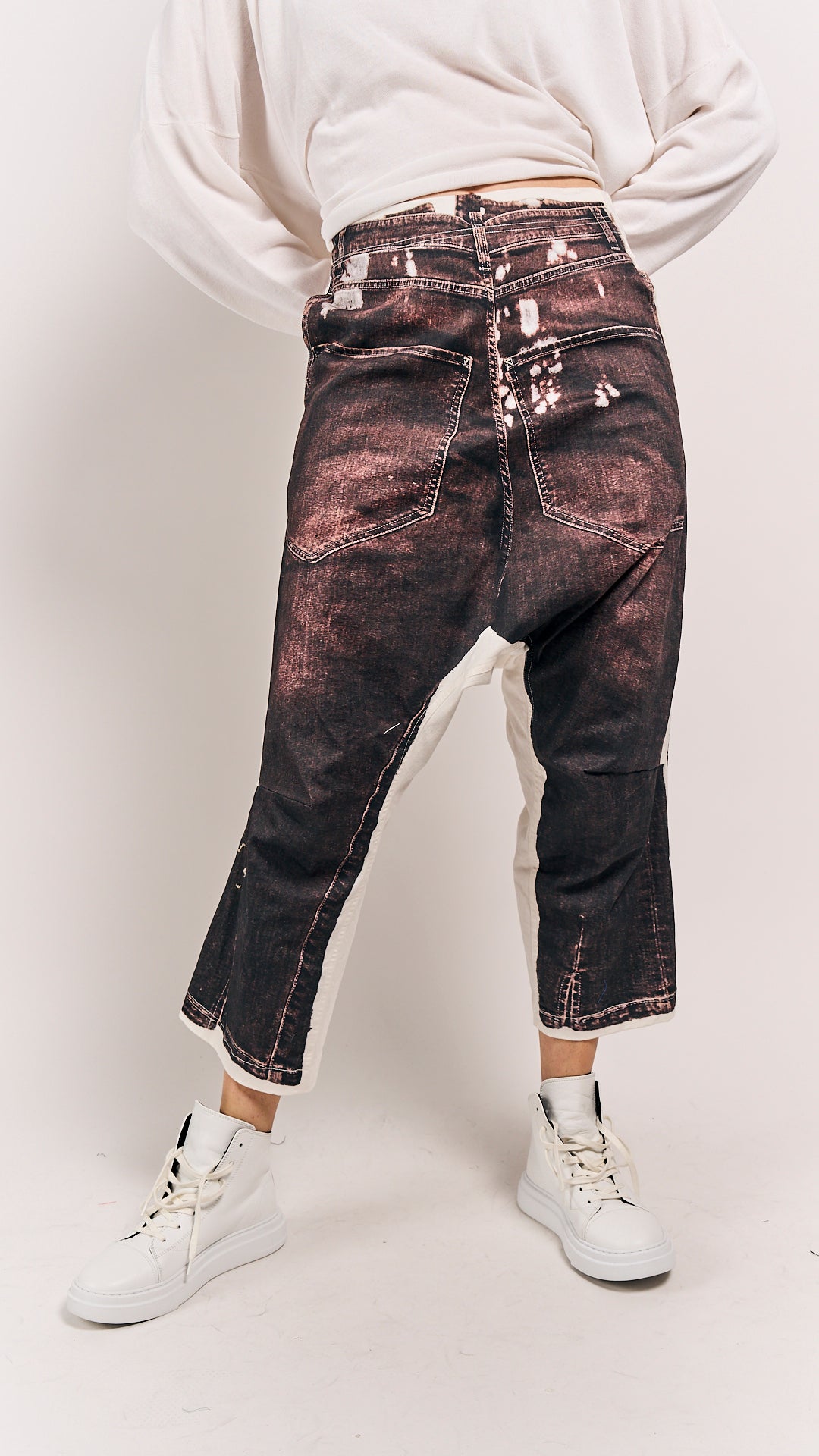 Rundholz DIP Trousers Brown Print
