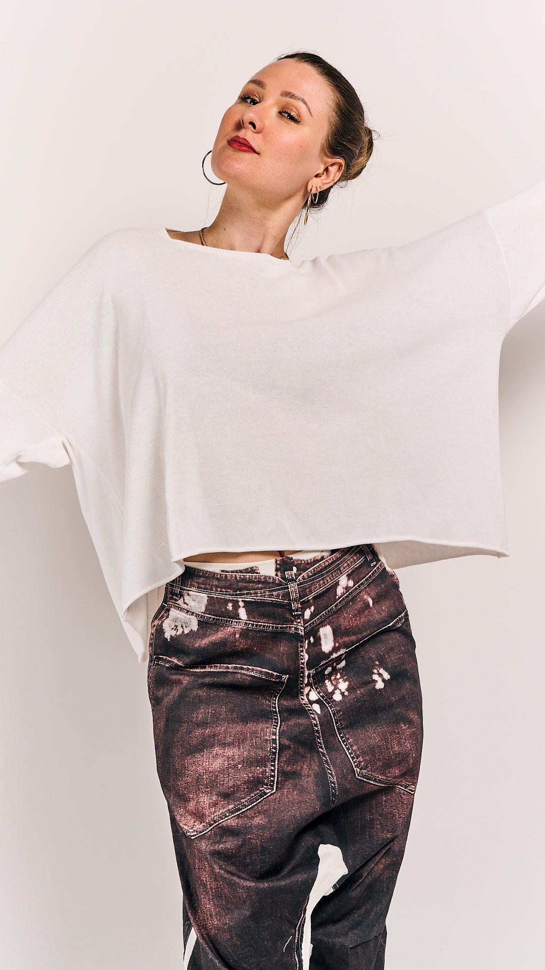 Rundholz DIP Pullover Seafoam Fog