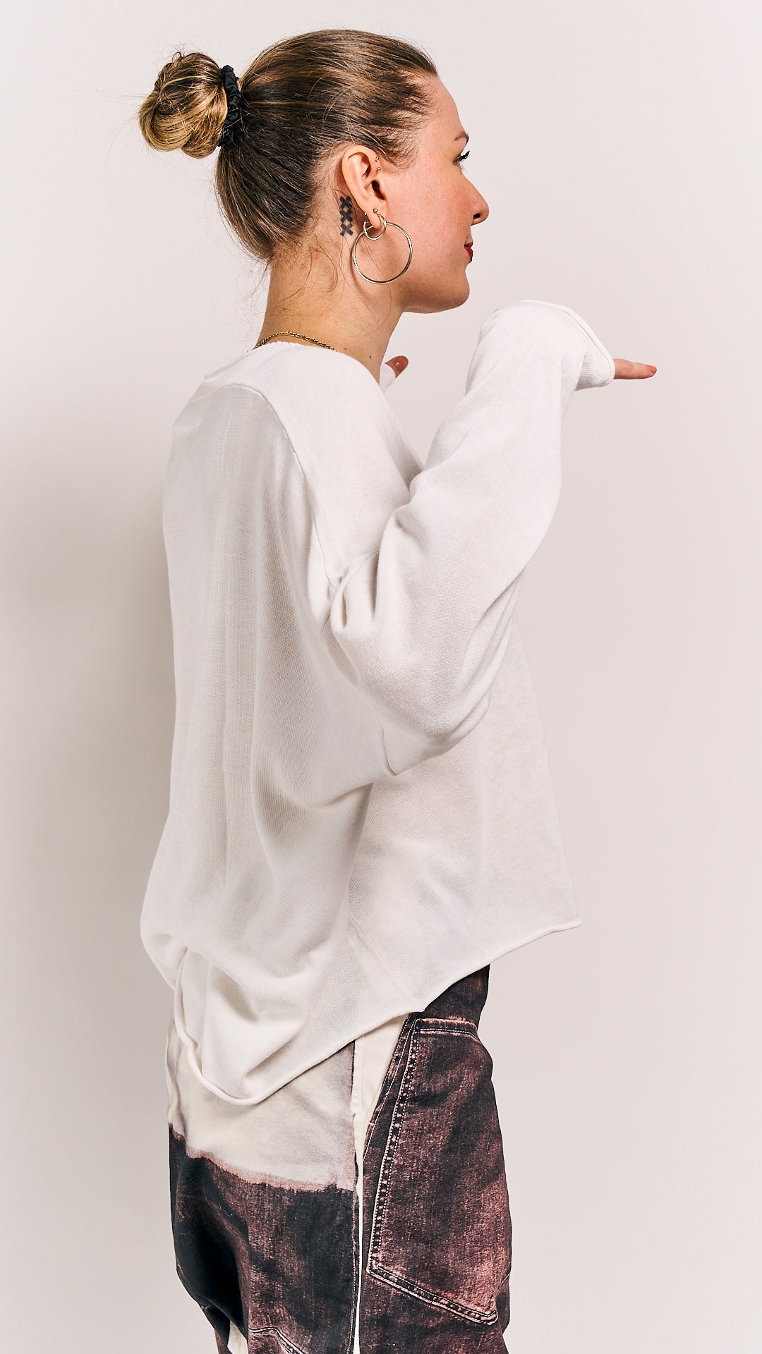 Rundholz DIP Pullover Seafoam Fog