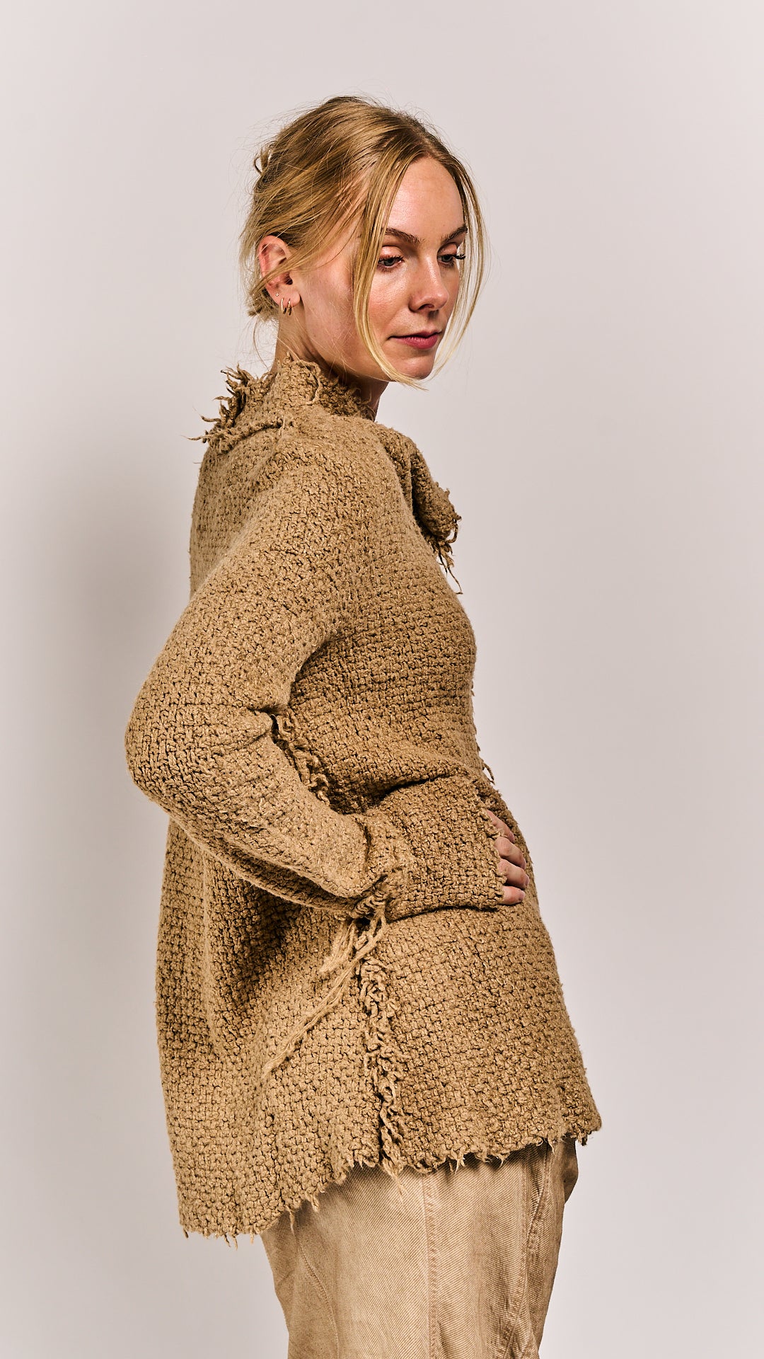 Rundholz DIP Pullover Clay