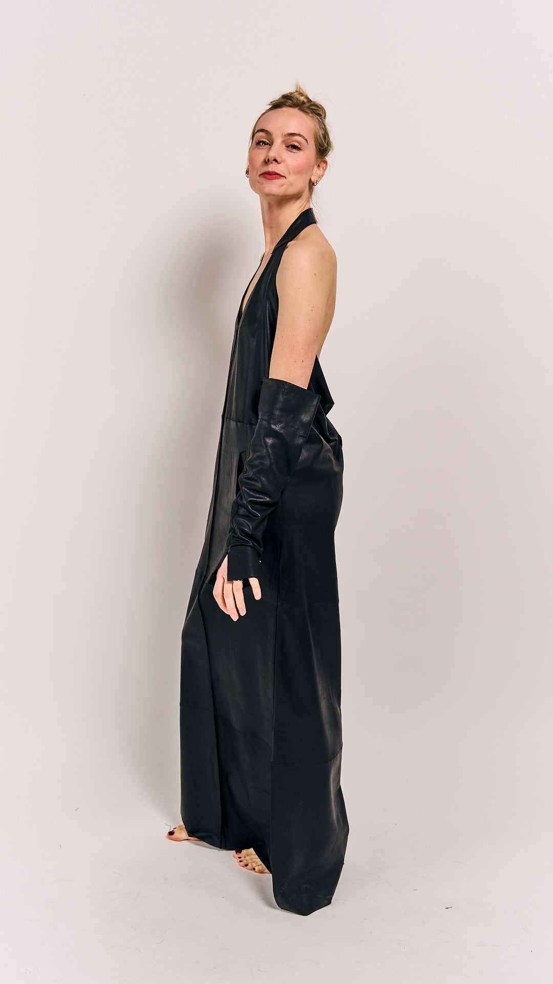 Van Der Wilt Halter Dress Black 9017