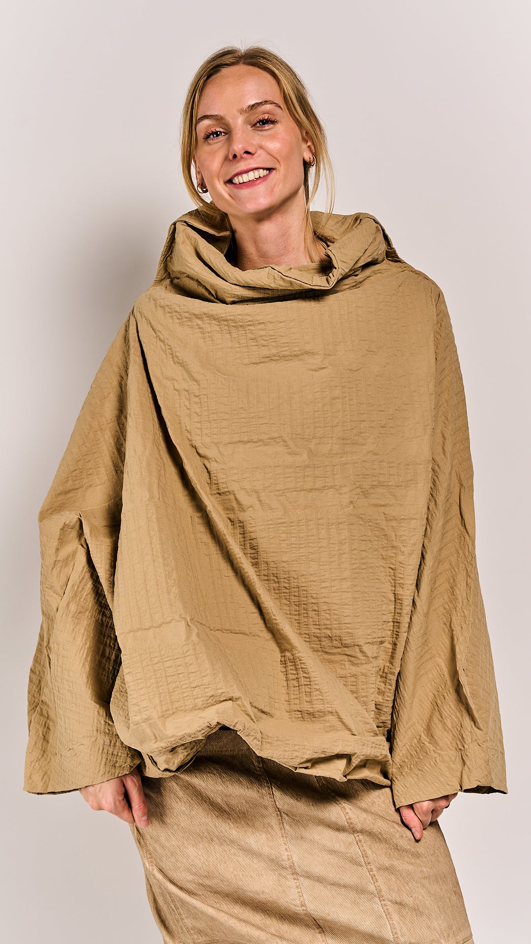 Rundholz DIP Pullover Clay 3D Optic