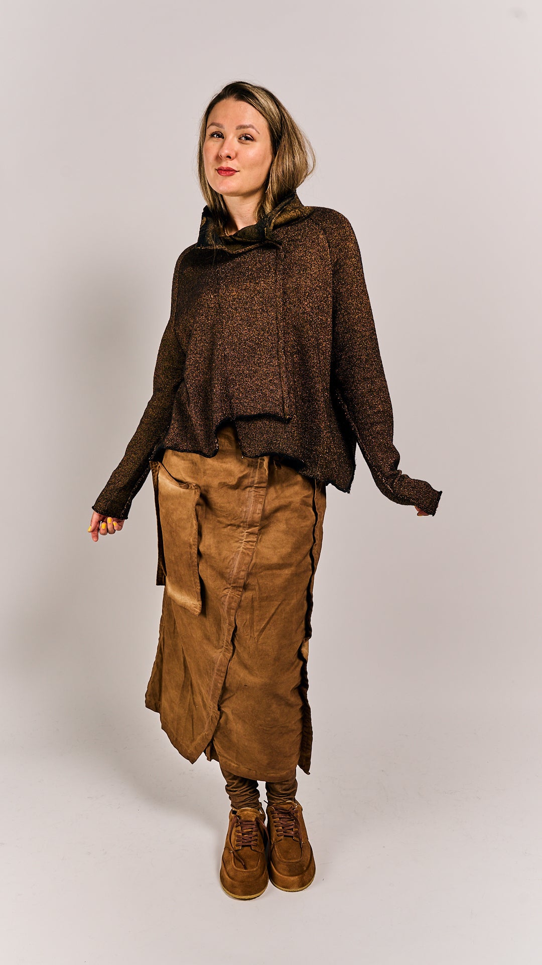 Rundholz Mainline Pullover Black Gold