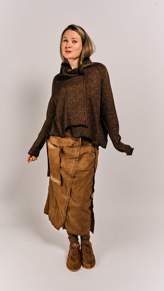 Rundholz Mainline Pullover Black Gold