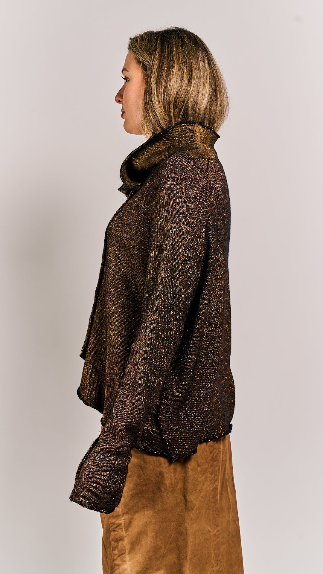 Rundholz Mainline Pullover Black Gold
