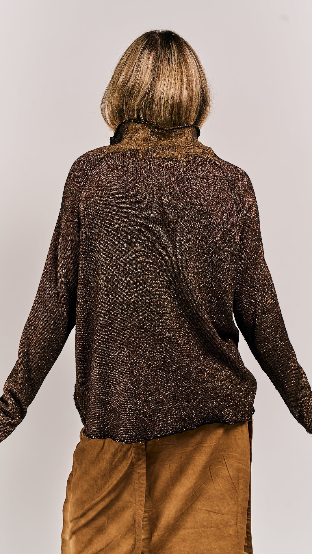 Rundholz Mainline Pullover Black Gold