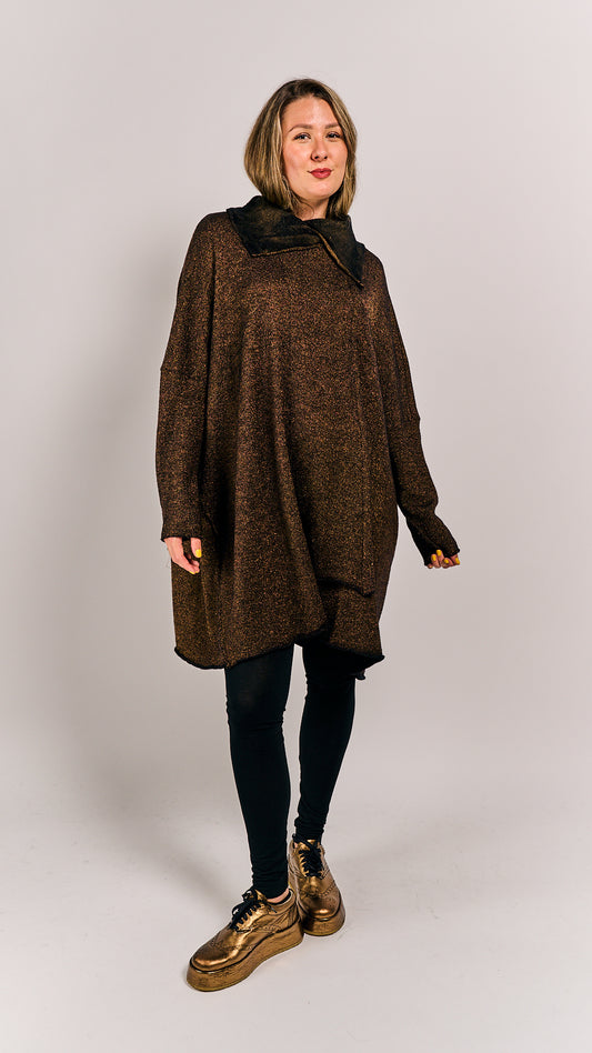 Rundholz DIP Dress Black Gold