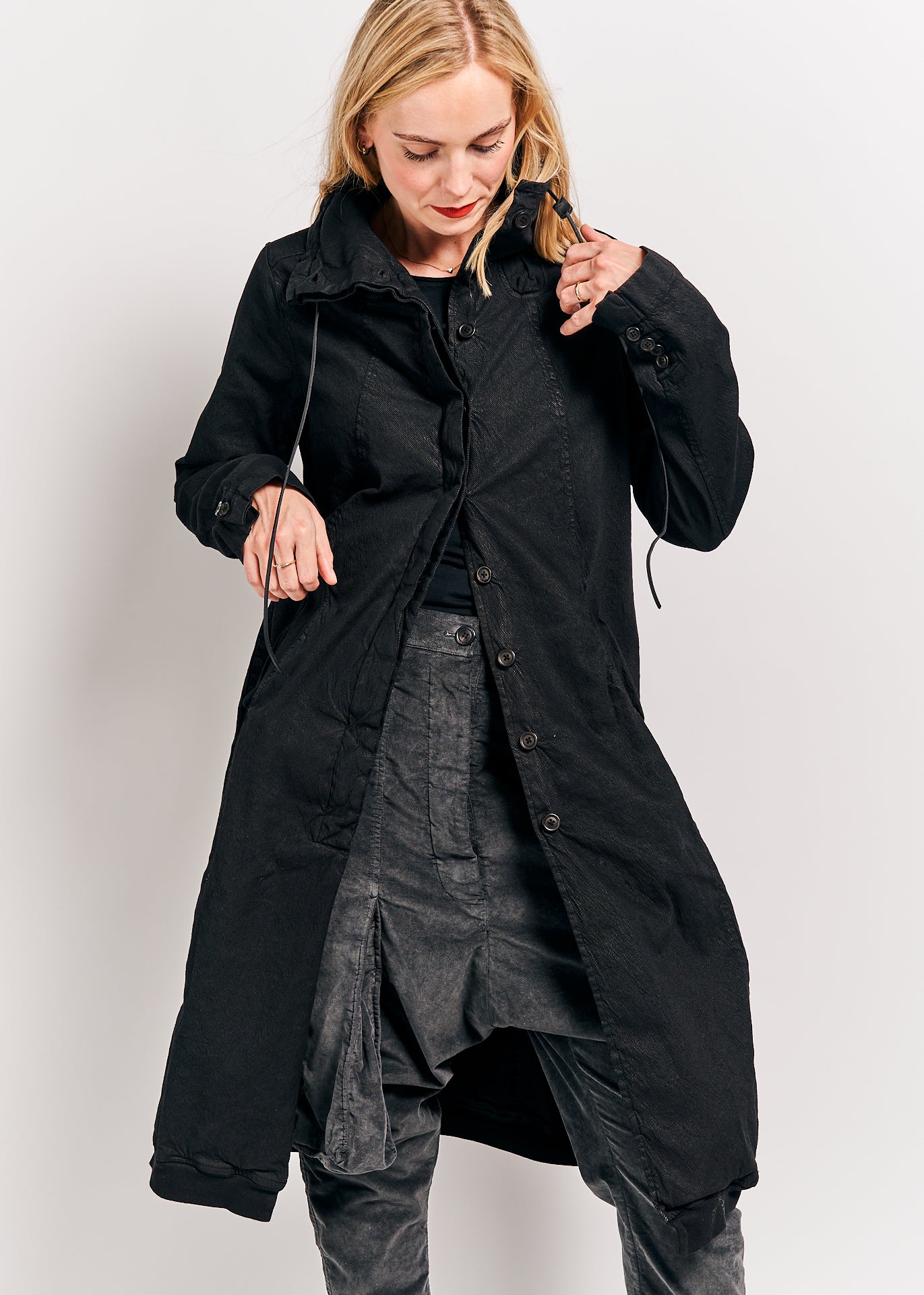 Rundholz DIP Coat Black size Extra Large