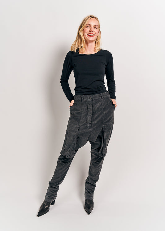 Rundholz DIP Trousers Coal Cloud