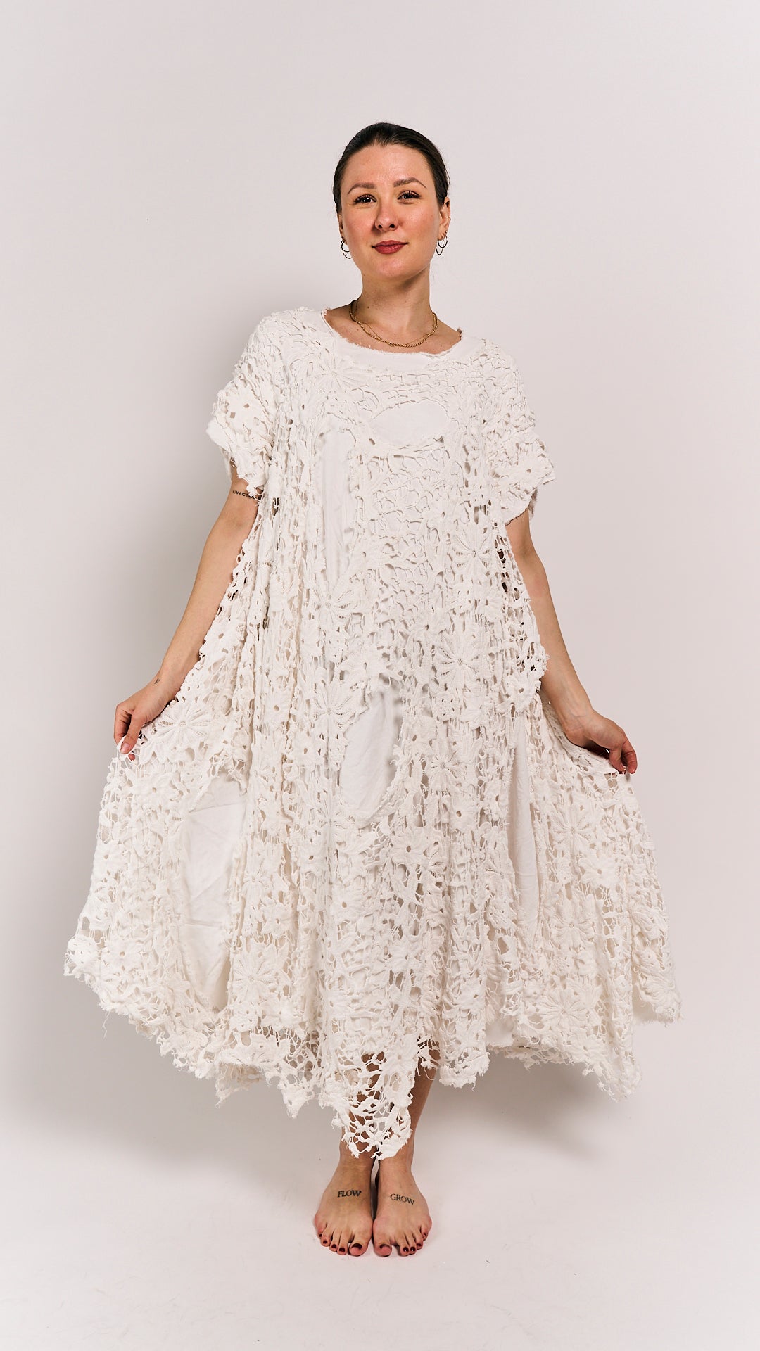 Rundholz DIP Dress Seafoam Fog