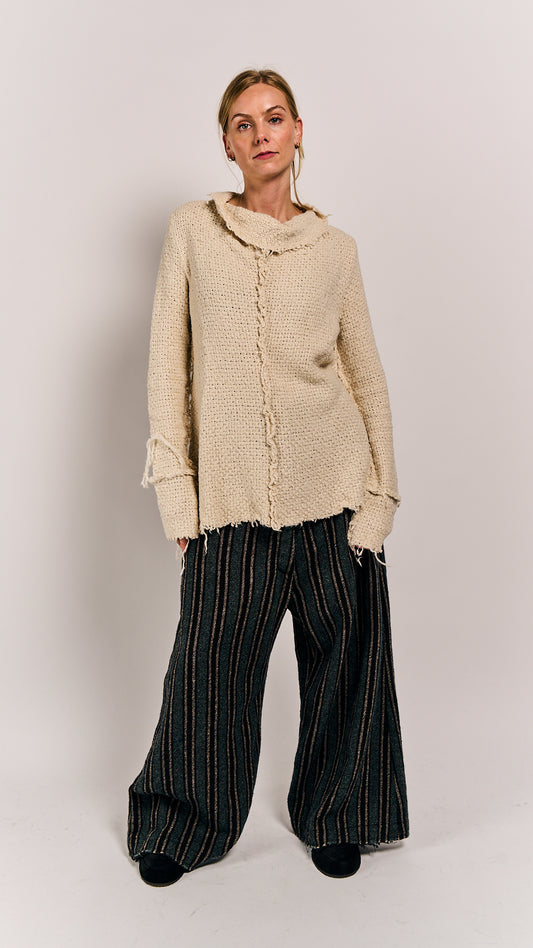 Rundholz DIP Pullover Ivory