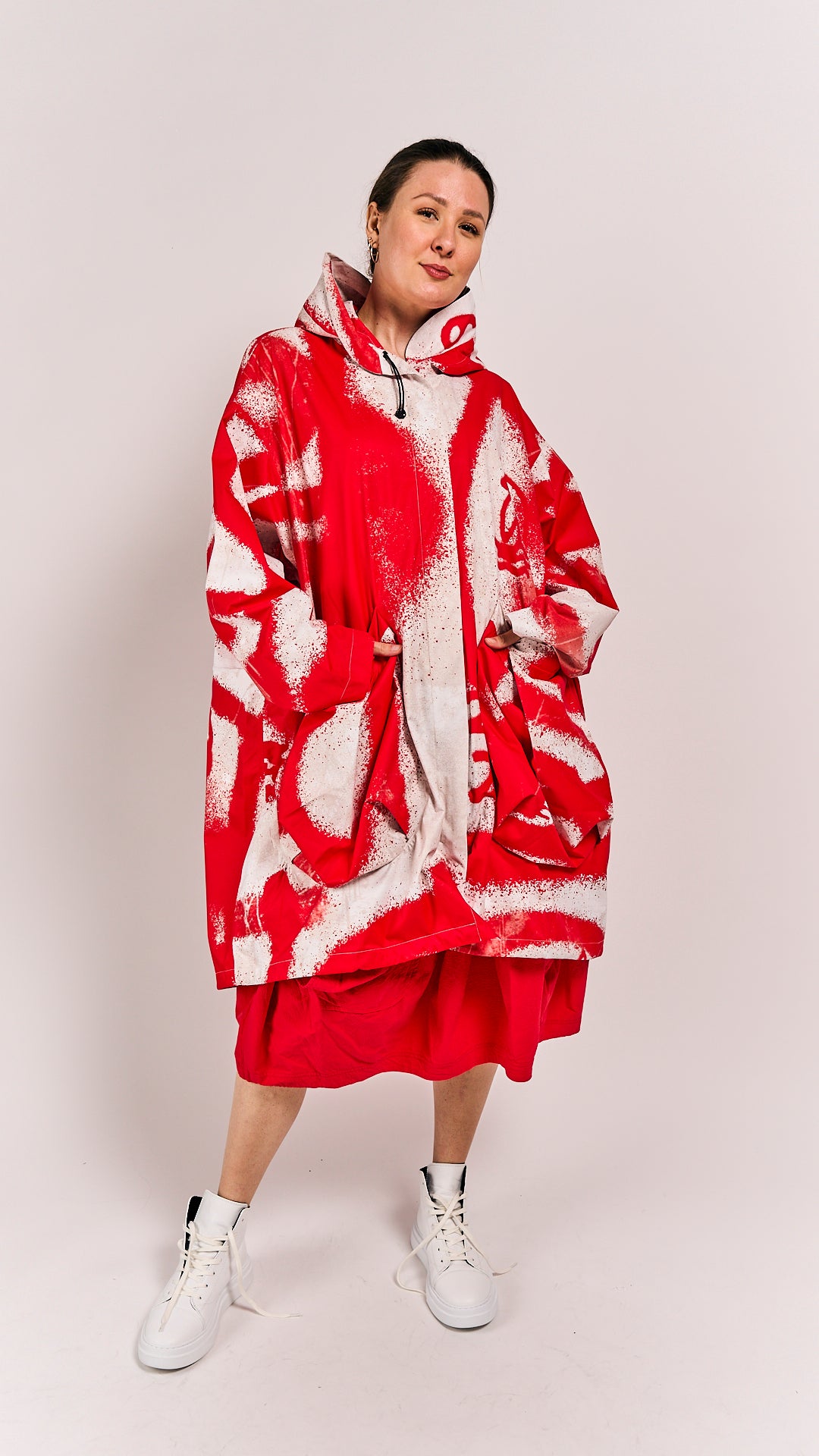 Rundholz Mainline Coat Ketchup Print