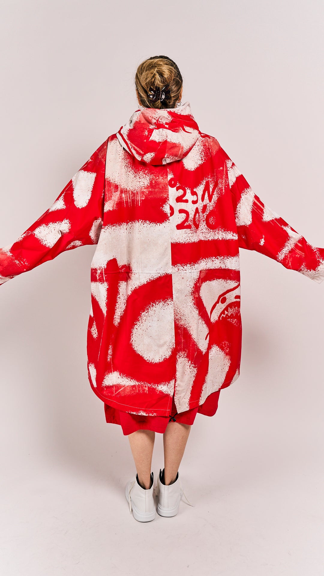 Rundholz Mainline Coat Ketchup Print