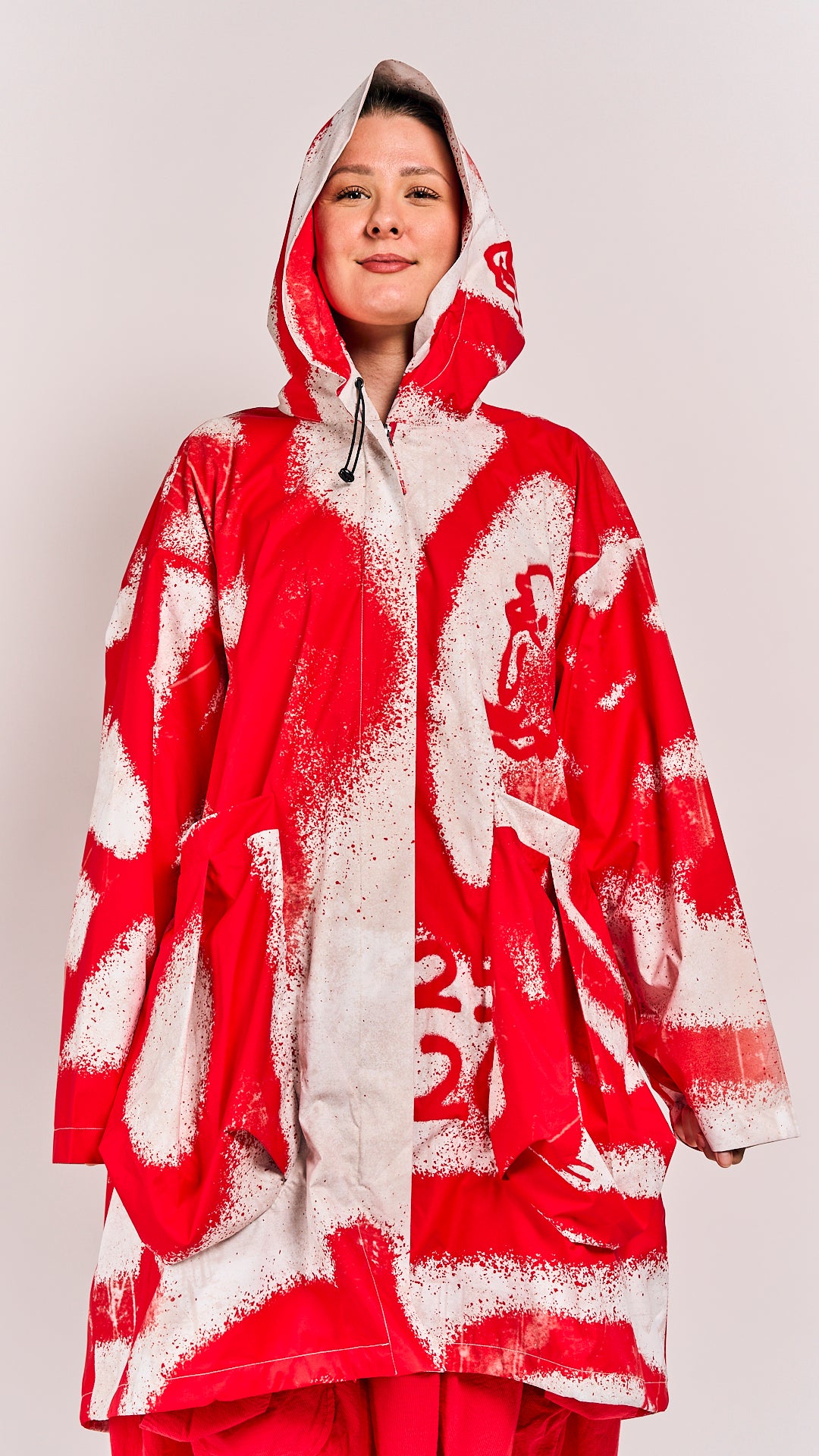 Rundholz Mainline Coat Ketchup Print