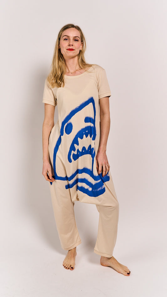 Rundholz Mainline Jumpsuit Marshmallow Print