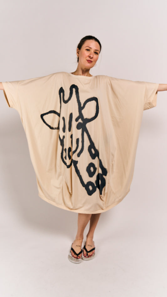 Rundholz Mainline Dress Marshmallow Print