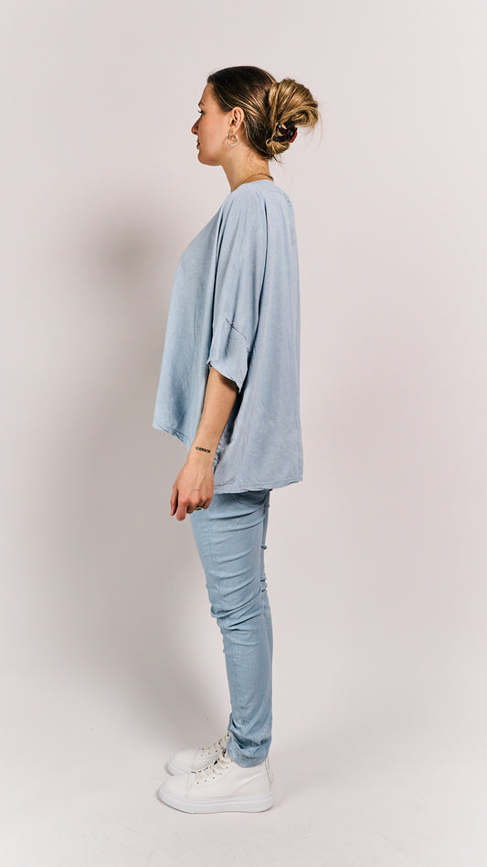 Rundholz DIP Shirt Sky Fog