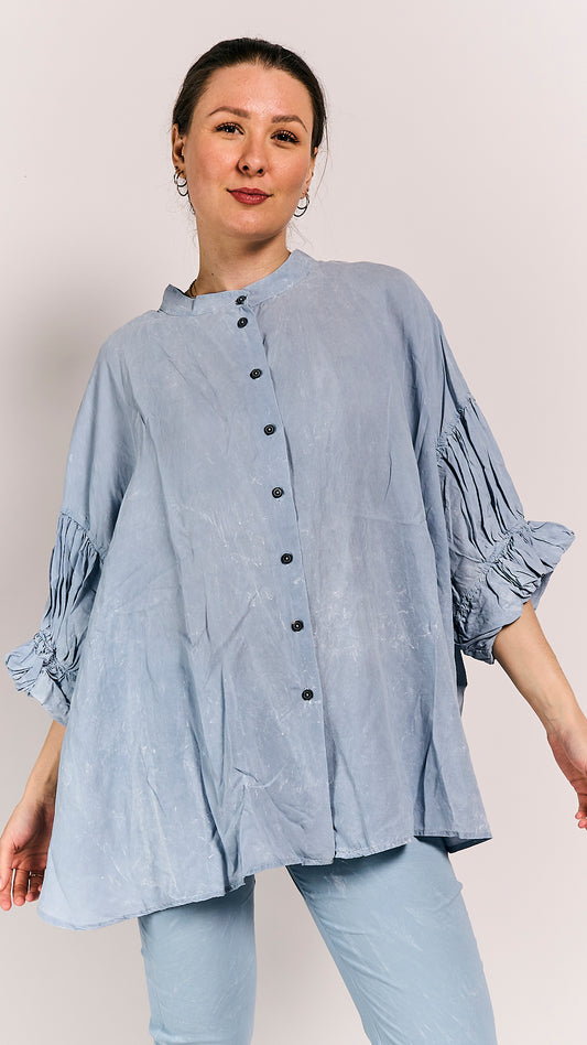 Rundholz DIP Blouse Sky Fog