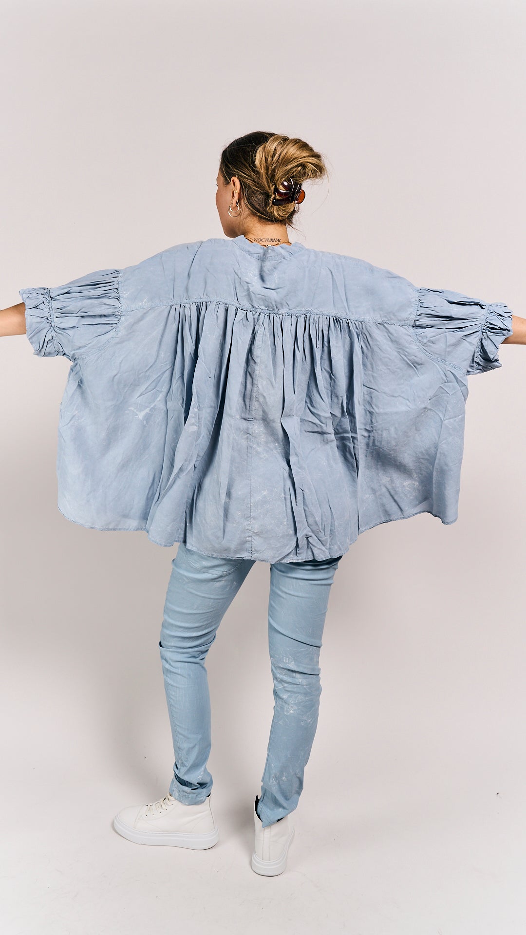 Rundholz DIP Blouse Sky Fog