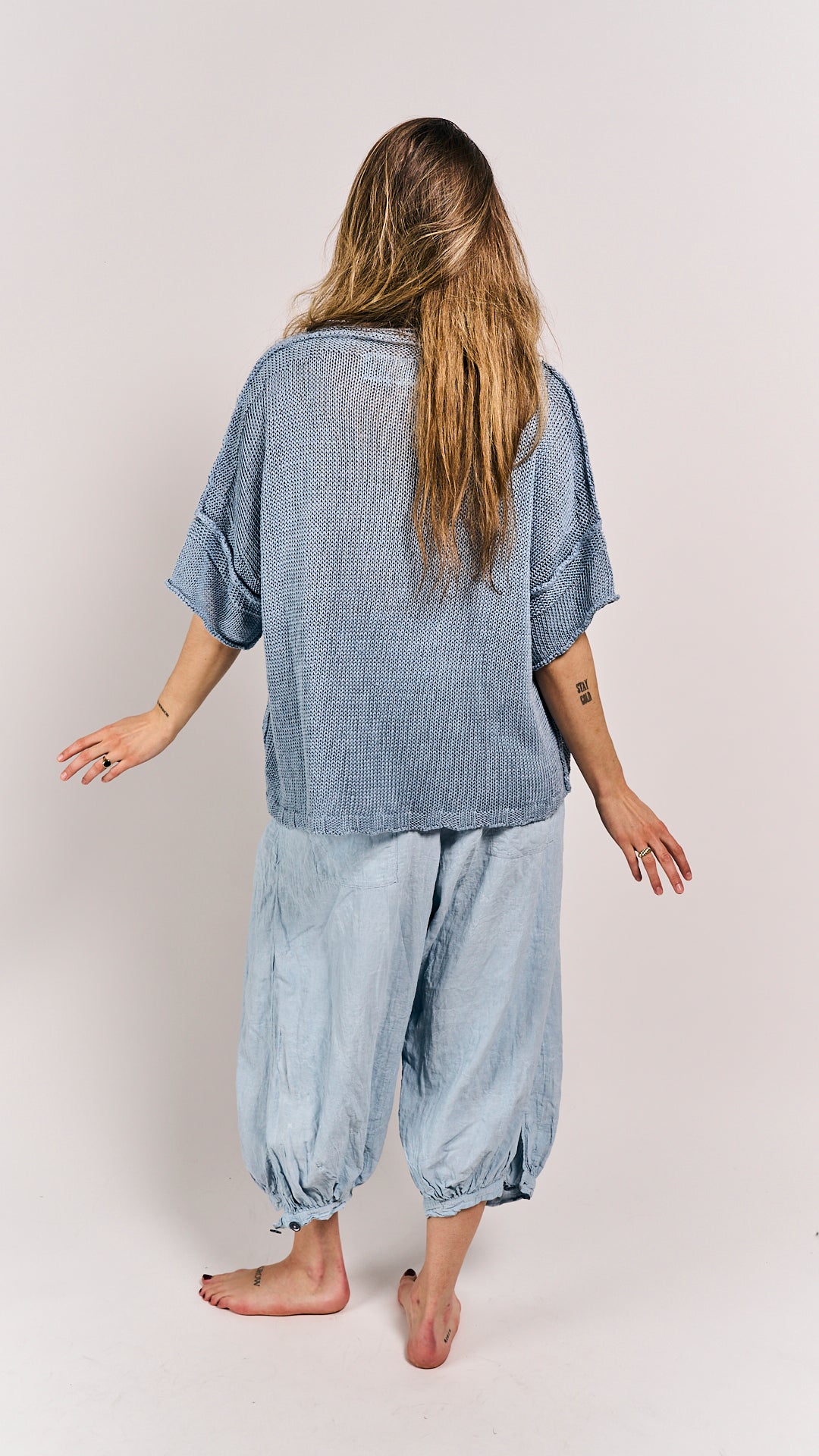 Rundholz DIP Pullover Sky
