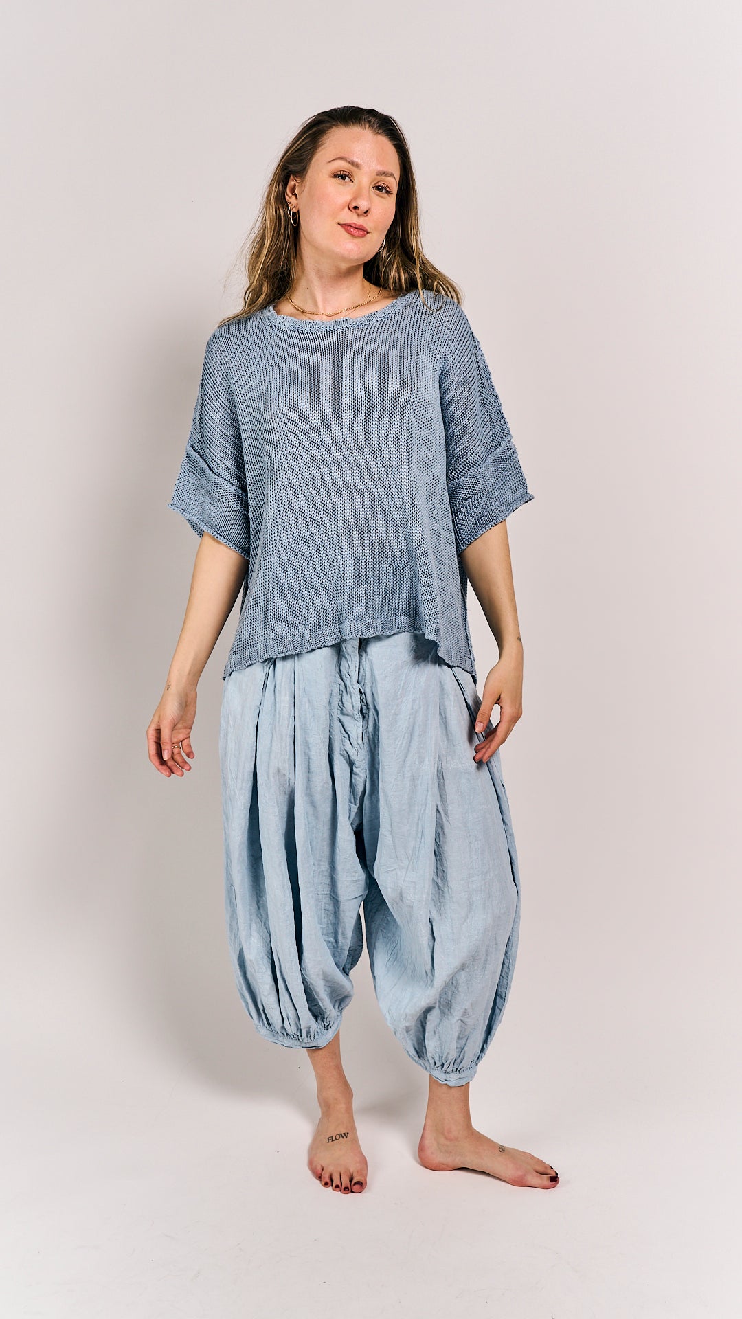 Rundholz DIP Pullover Sky
