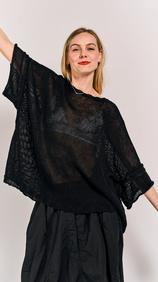 Rundholz DIP Pullover Black