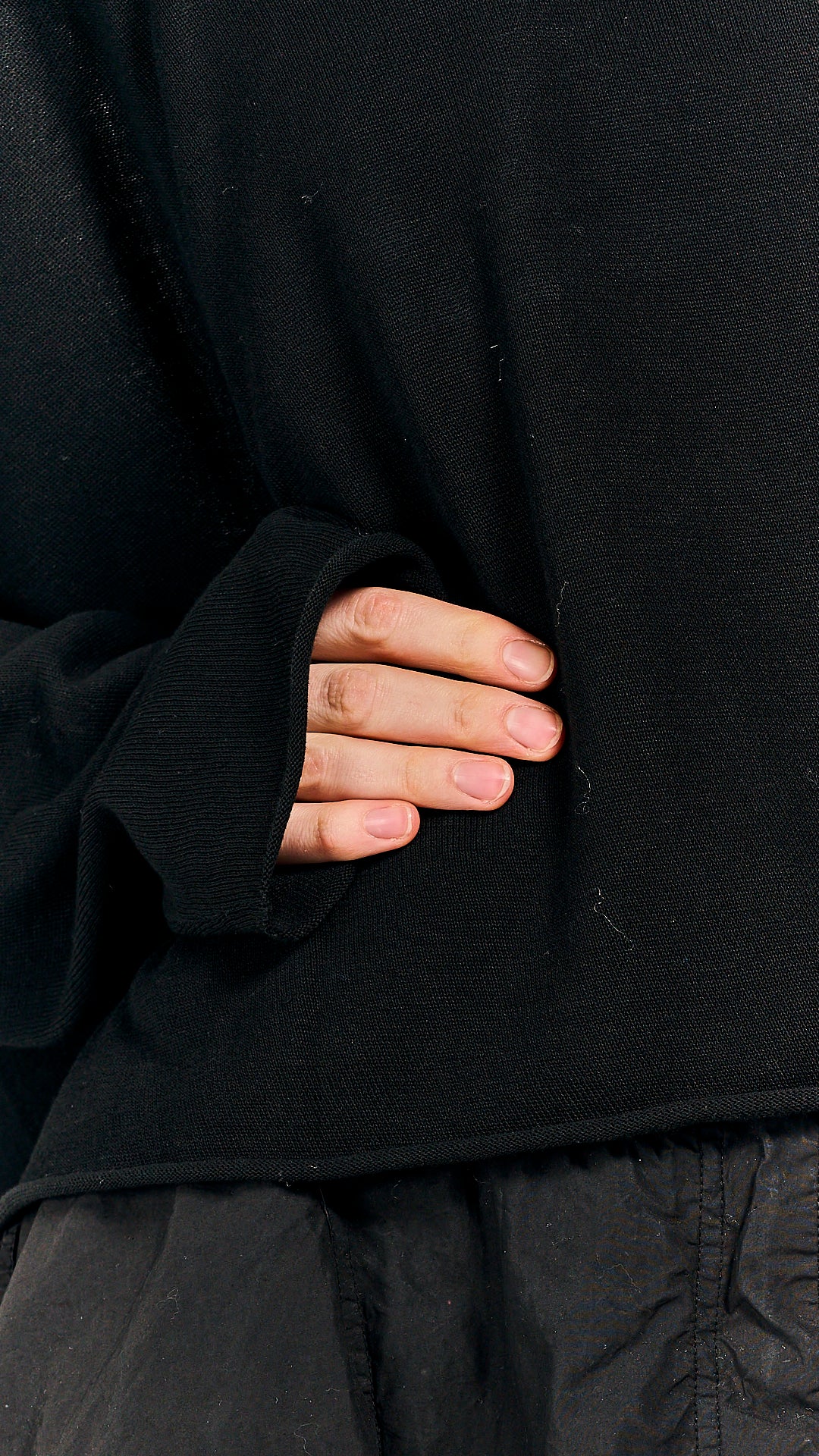 Rundholz DIP Pullover Black Gloss