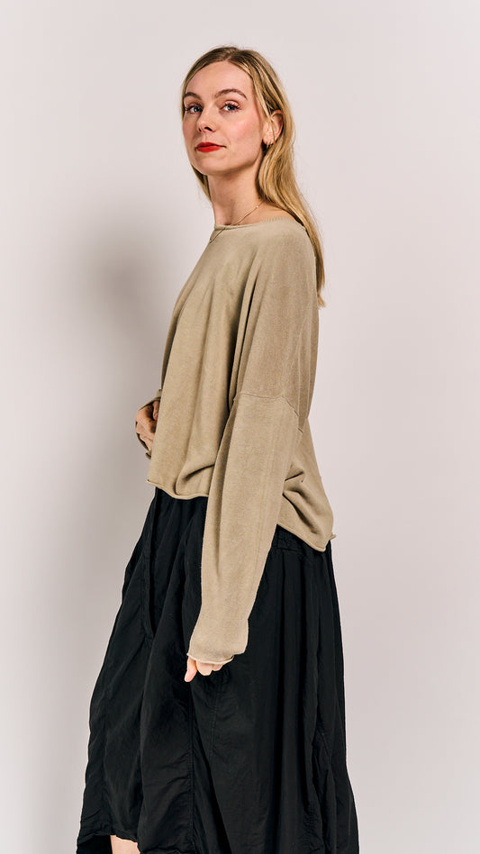 Rundholz DIP Pullover Linen Fog