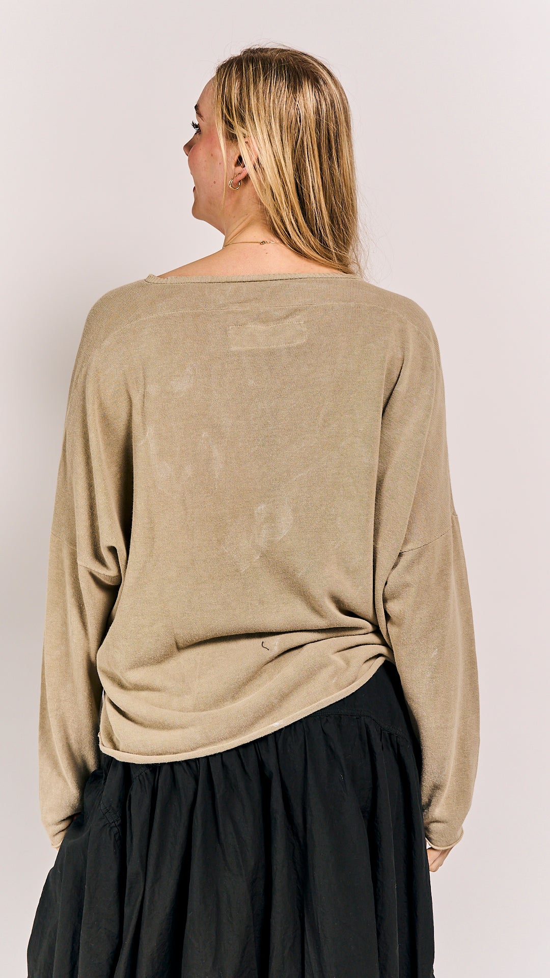 Rundholz DIP Pullover Linen Fog