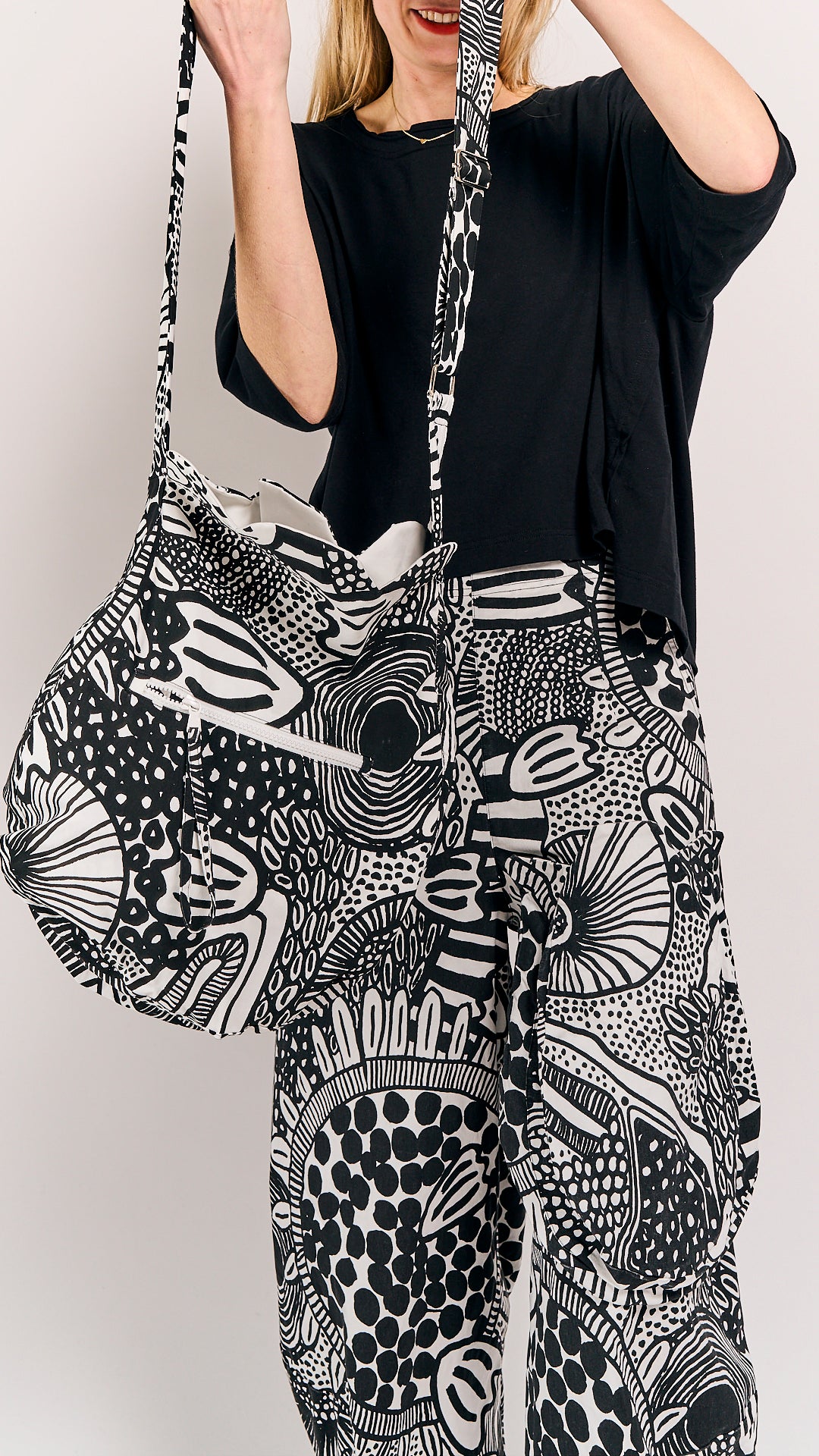 Rundholz Black Label Bag Black Print