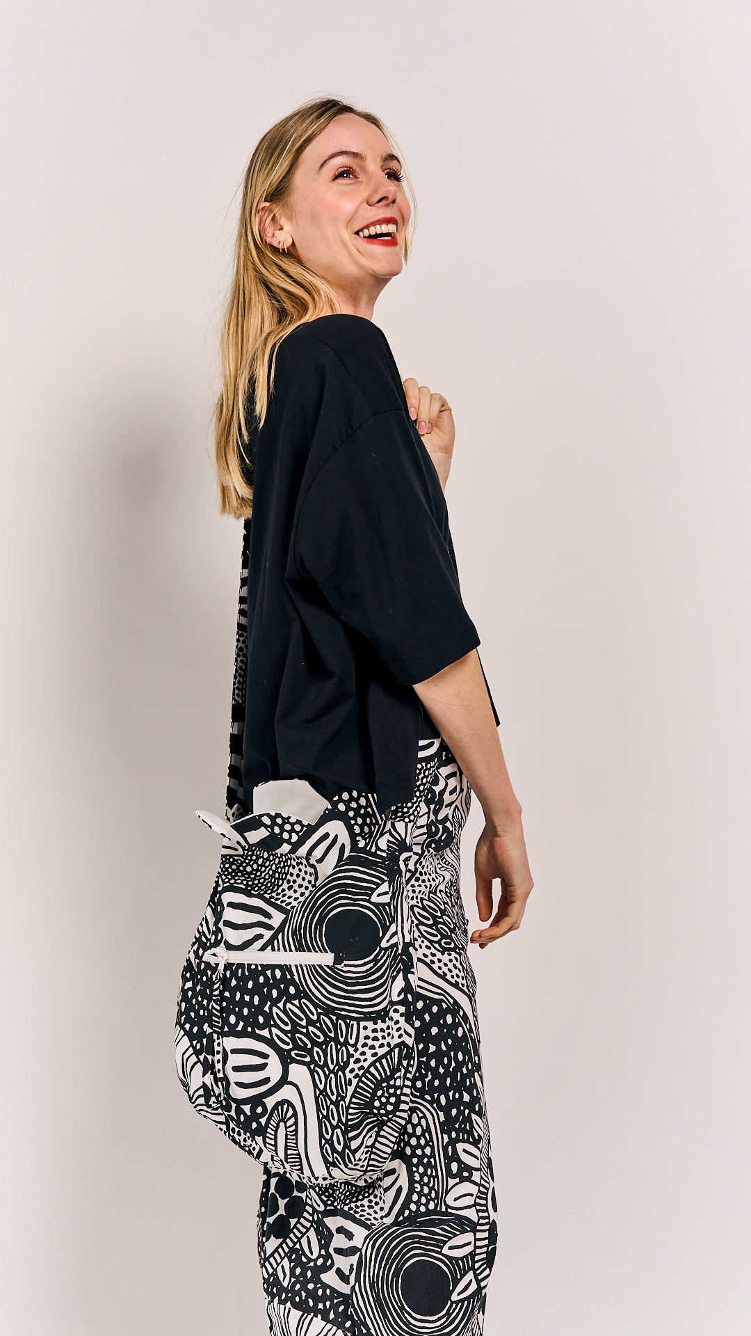 Rundholz Black Label Bag Black Print