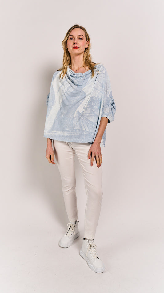Rundholz DIP Shirt Sky Print