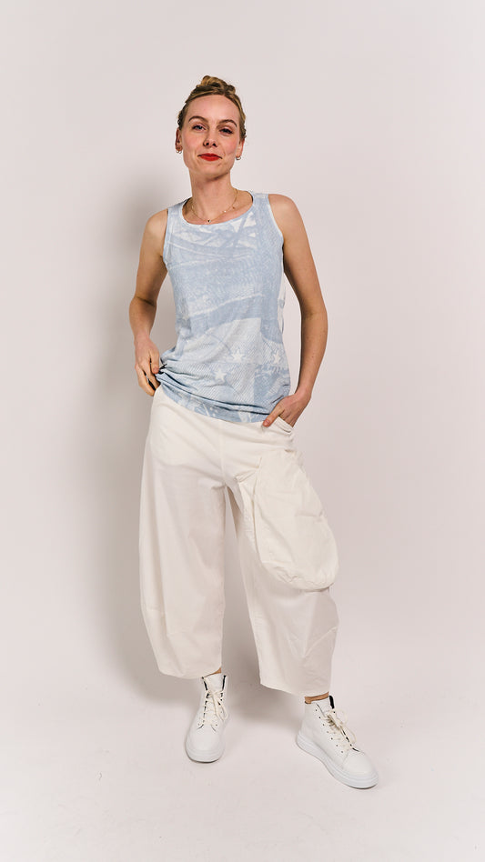 Rundholz DIP Top Sky Print