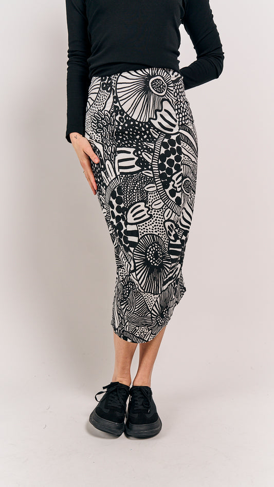 Rundholz Black Label Skirt Black Print