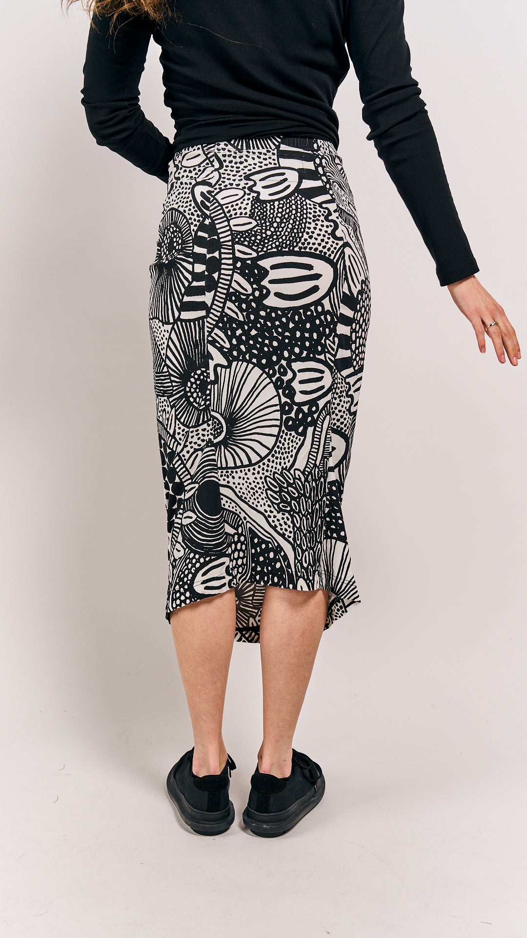 Rundholz Black Label Skirt Black Print