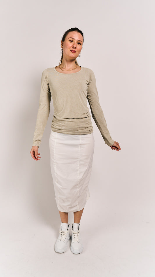 Rundholz DIP Shirt Linen Fog