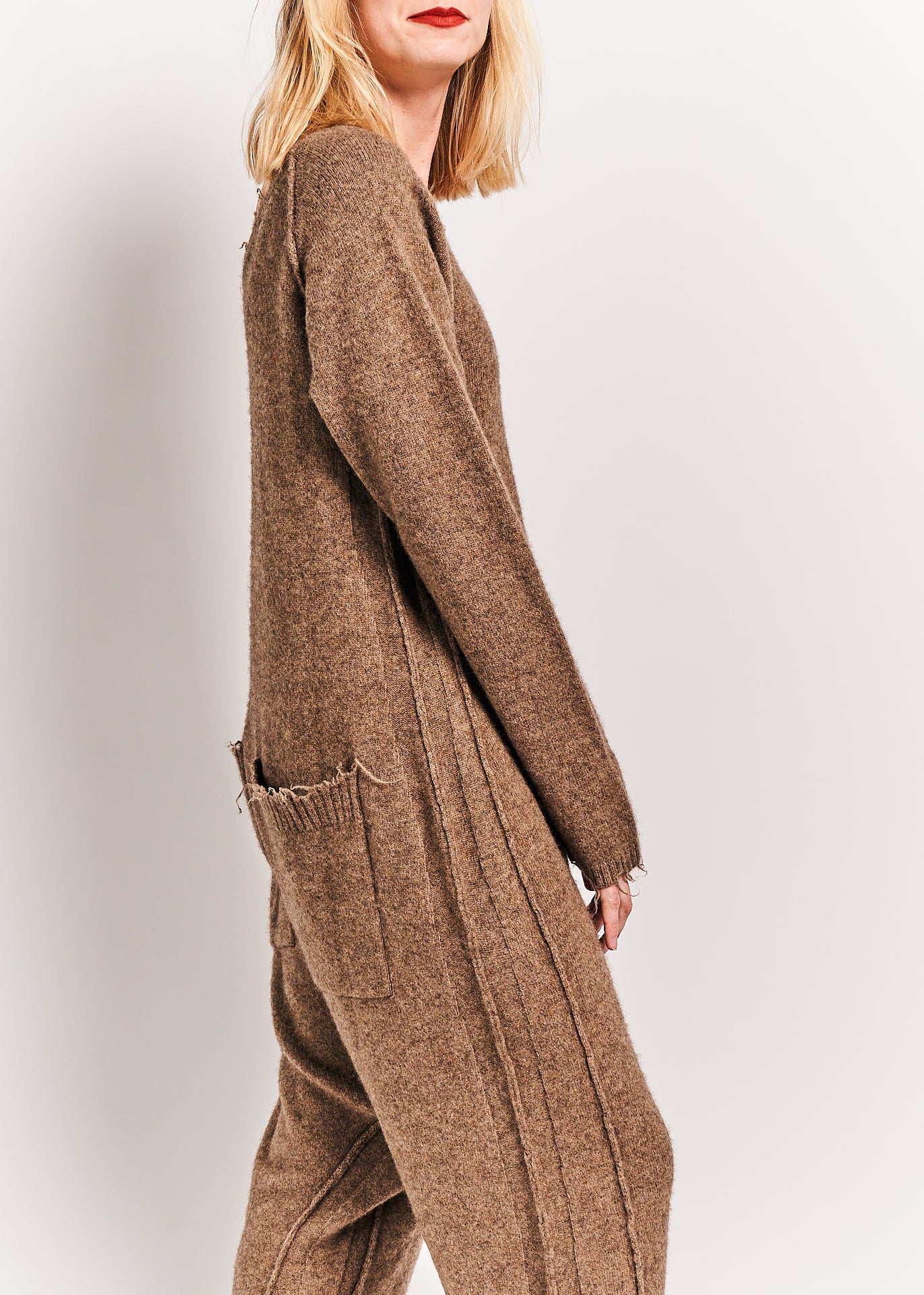 Rundholz Mainline Knitted Jumpsuit Camel Mel