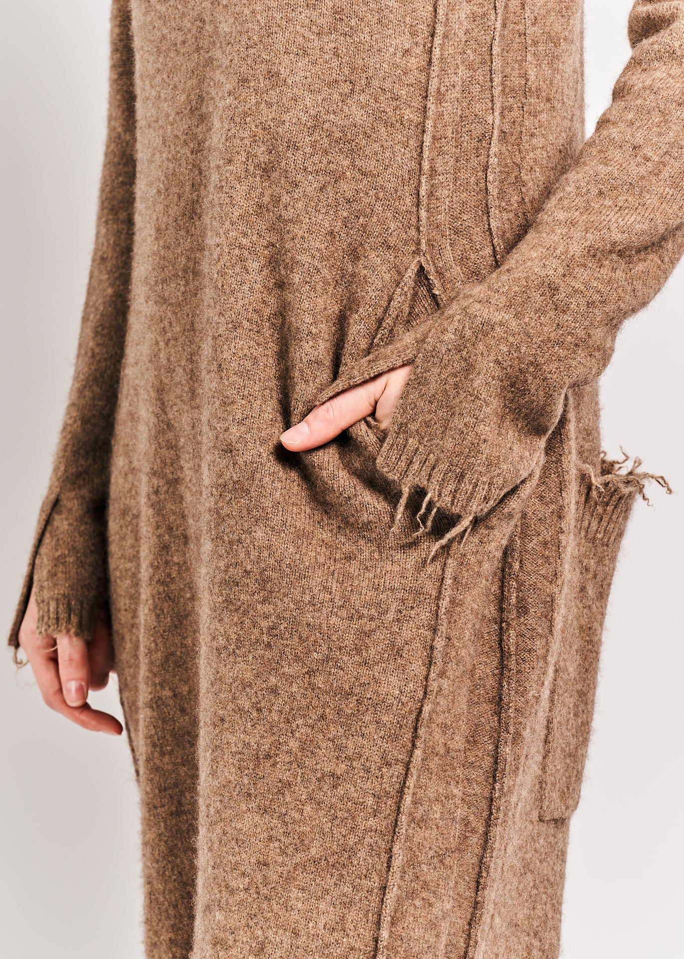 Rundholz Mainline Knitted Jumpsuit Camel Mel