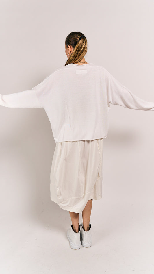 Rundholz Black Label Skirt Offwhite