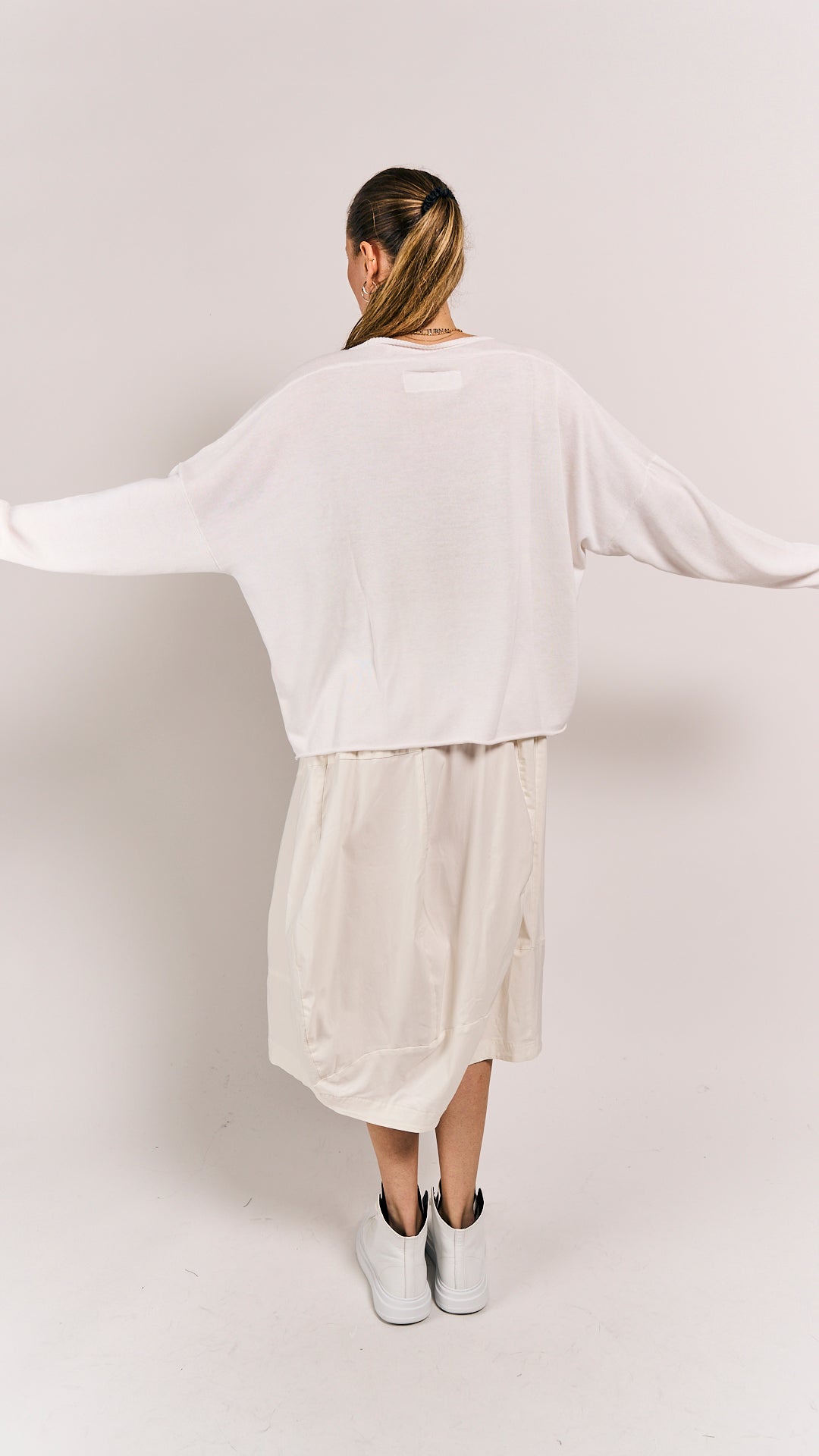 Rundholz DIP Pullover Seafoam Fog