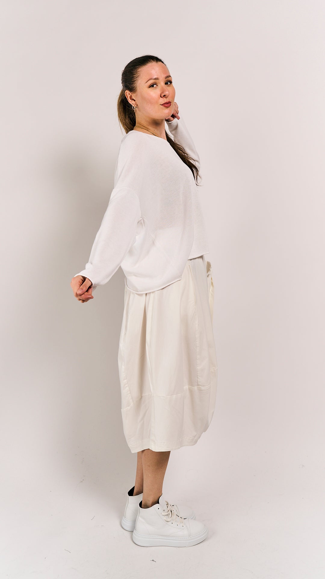 Rundholz Black Label Skirt Offwhite