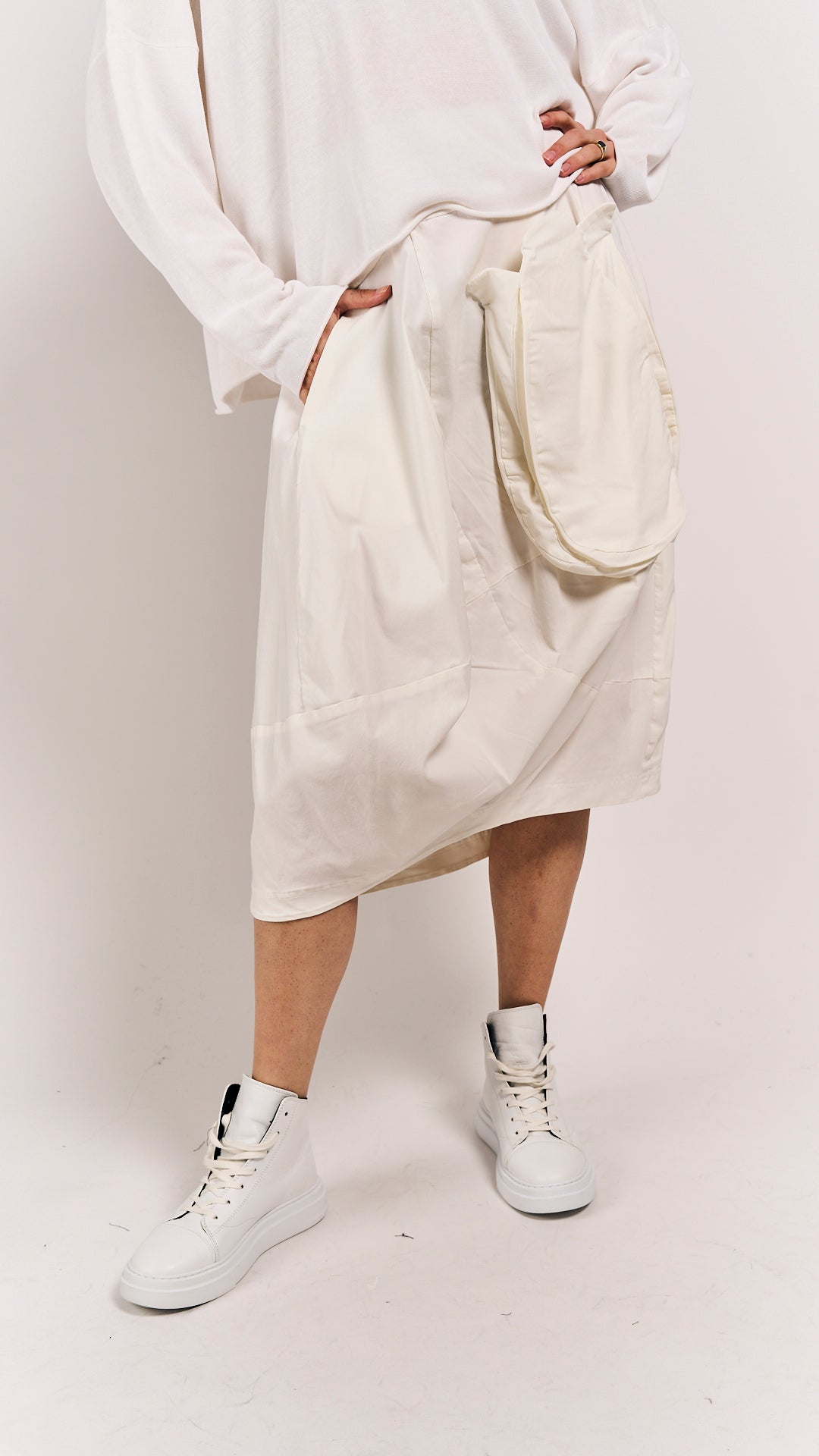 Rundholz Black Label Skirt Offwhite