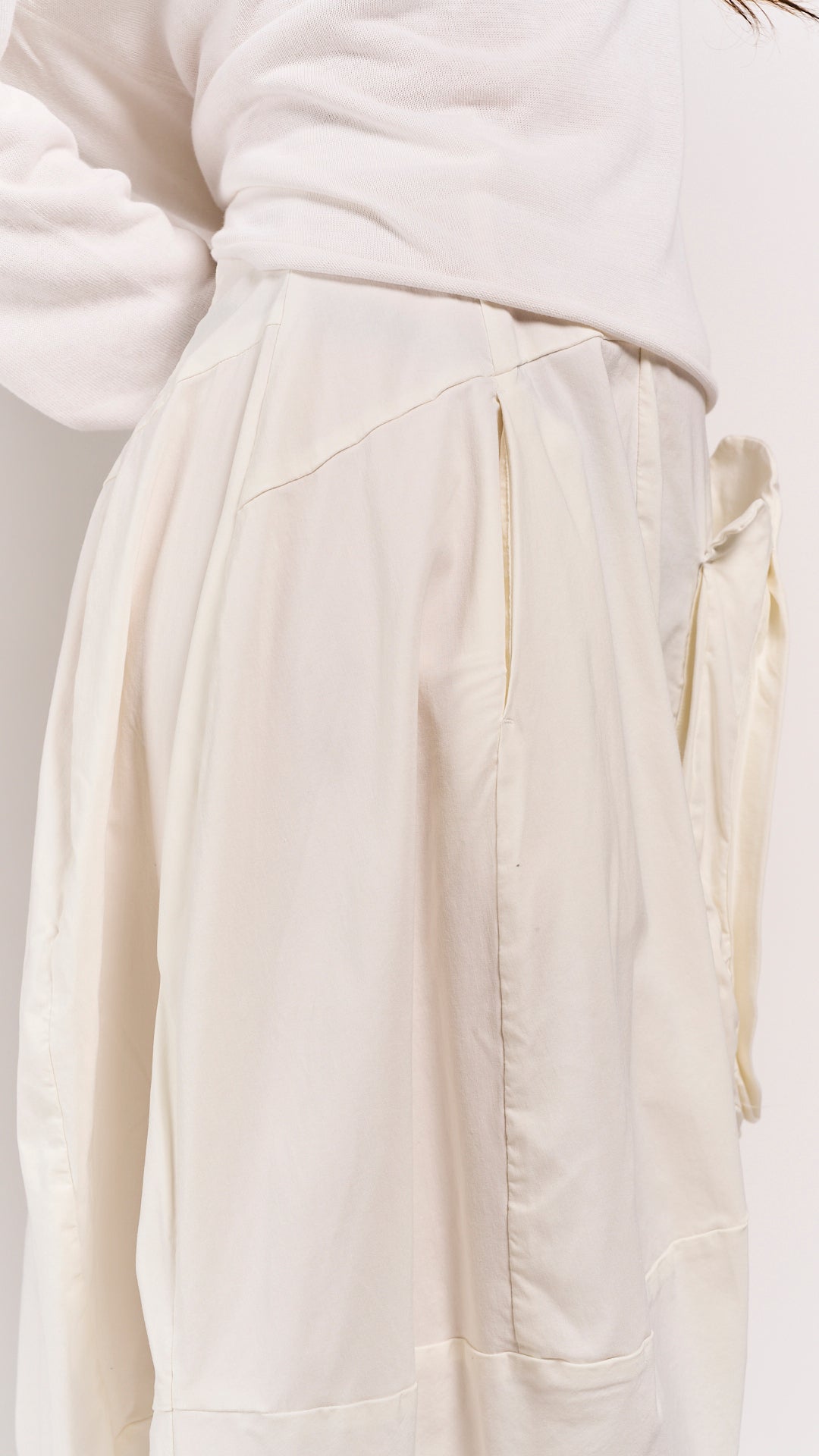 Rundholz Black Label Skirt Offwhite