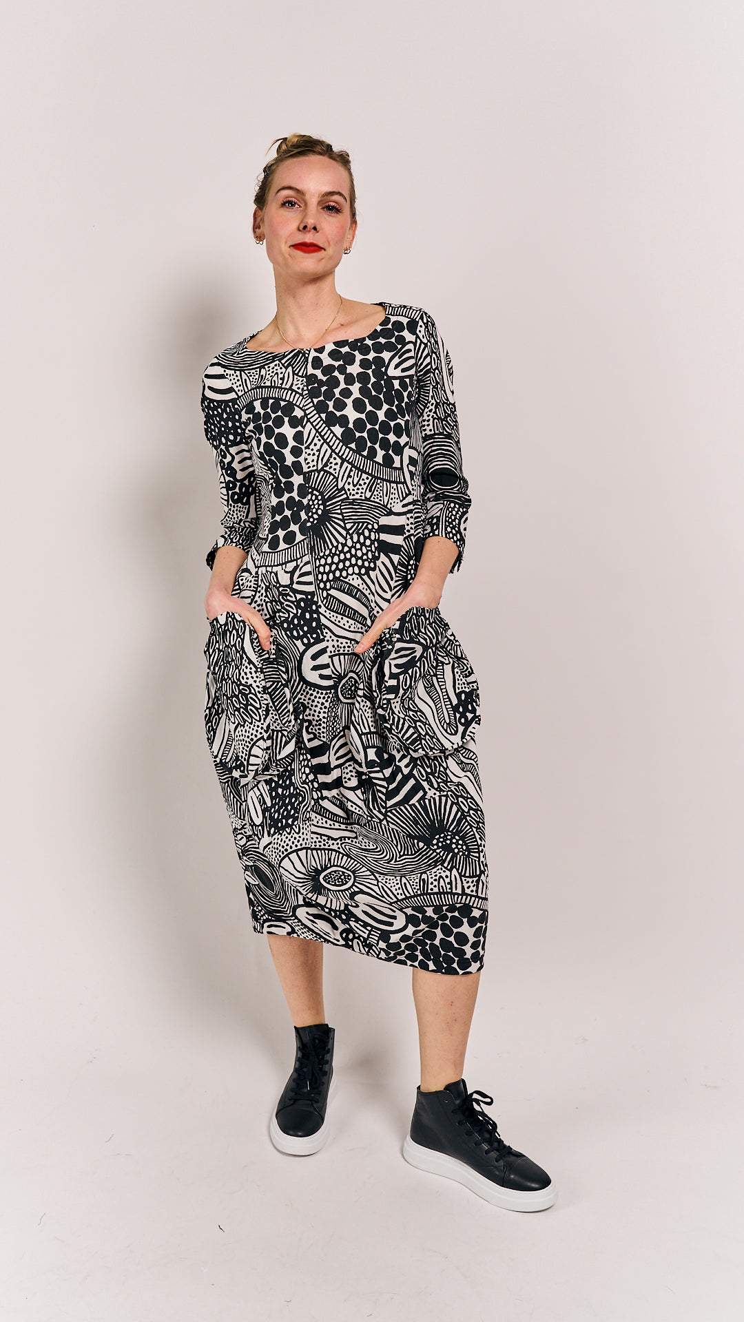 Rundholz Black Label Dress Black Print