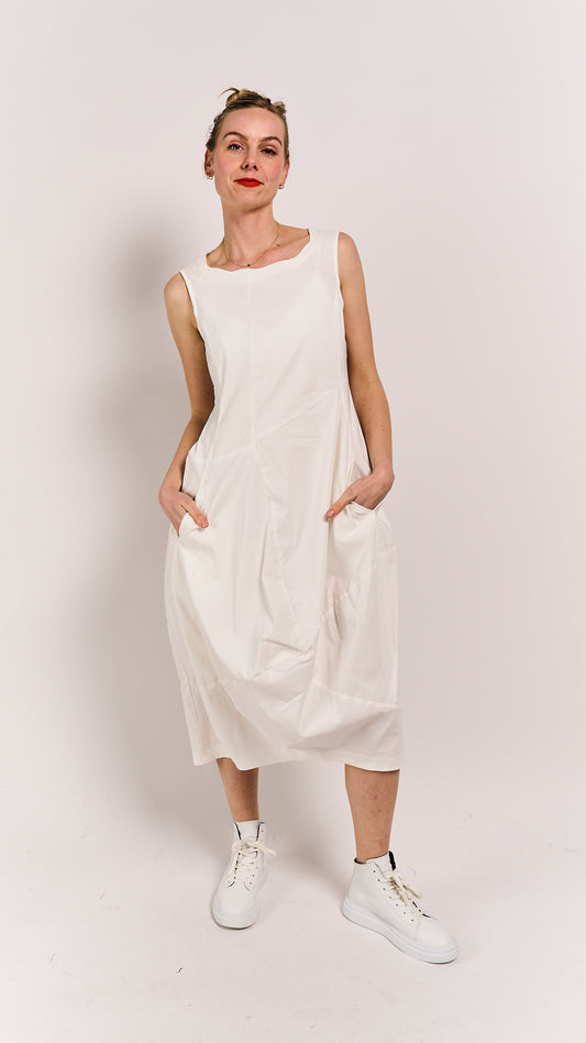 Rundholz Black Label Dress Offwhite