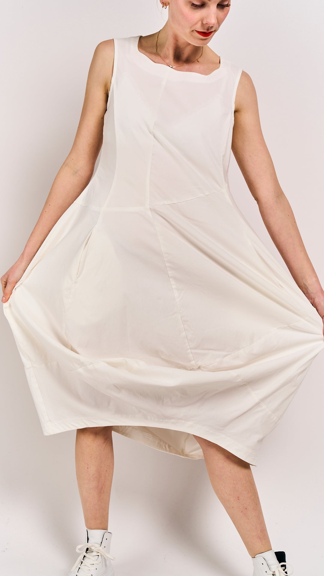 Rundholz Black Label Dress Offwhite